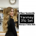 3 Parça Yarımay Sentetik