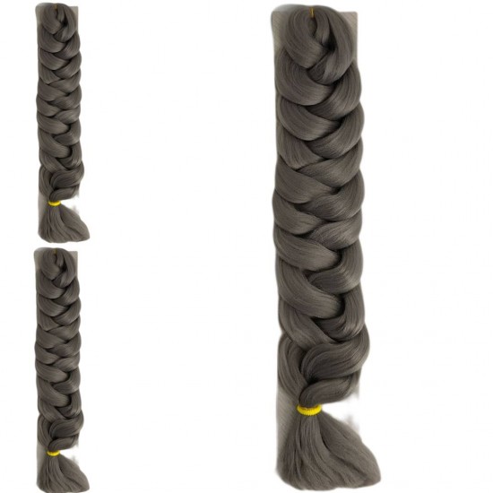 Ankara Afrika Örgüsü Saç Koyu Gri 165 Gram