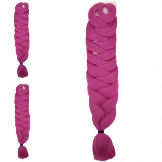 Ankara Afrika Örgüsü Saç Fuşya 165 Gram