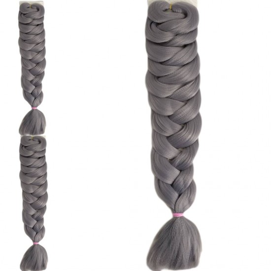 Ankara Afrika Örgüsü Saç Orta Gri 165 Gram