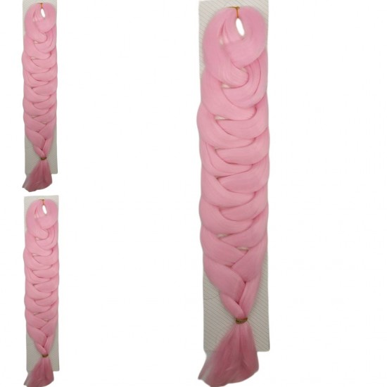 Ankara Afrika Örgüsü Saç Açık Pembe 165 Gram