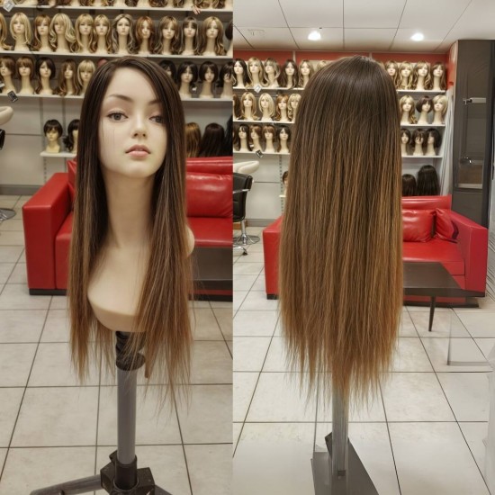 Doğal Peruk Gerçek Saç Peruk Kişiye Özel Tepesi Derili El İşçiliği Ankara Peruk