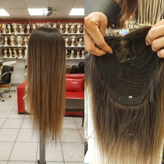 Doğal Peruk Gerçek Saç Peruk Kişiye Özel Tepesi Derili El İşçiliği Ankara Peruk