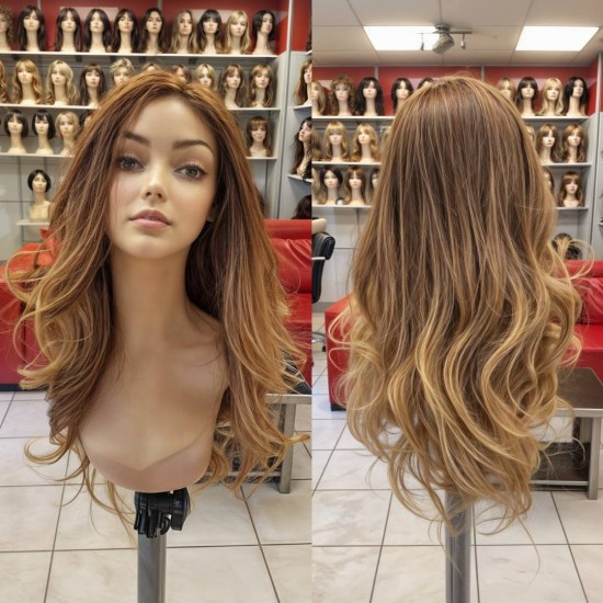 Ankarada Bayan Perukcu Gerçek Saç Tepesi İpek Taban Peruk