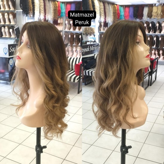 Kızılay Ankara Peruk İpek Taban Deri Görünümlü Gerçek Peruk