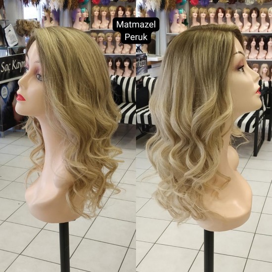 Gerçek Peruk Doğal Peruk İpek Taban Peruk Deri Görünümlü Peruk Ankara