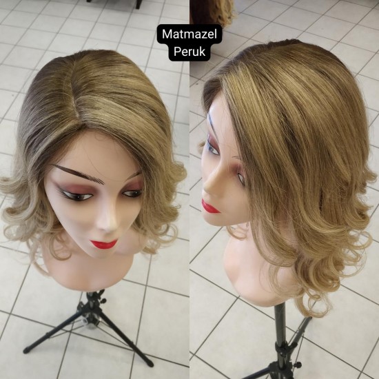 Gerçek Peruk Doğal Peruk İpek Taban Peruk Deri Görünümlü Peruk Ankara