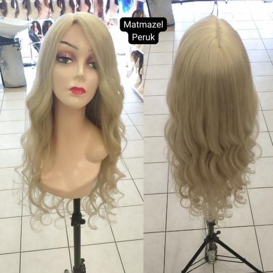 Ankarada Peruk Gerçek Peruk Tepe Kısmı Deri Görünümlü İpek Taban Peruklar