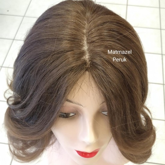 Ankara Kızılay Peruk Merkezi İpek Taban Deri Görünümlü Peruklar