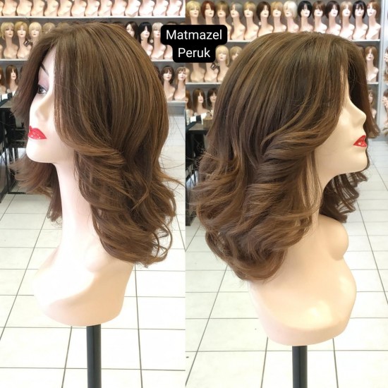 Ankara Kızılay Peruk Merkezi İpek Taban Deri Görünümlü Peruklar