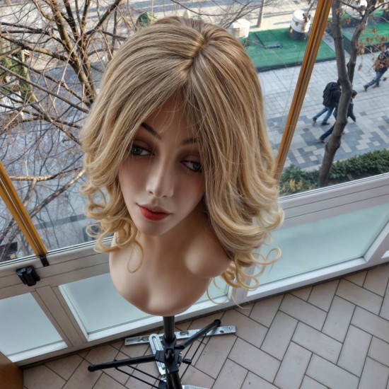 Ankara Bayan Peruk Gerçek Saç İpek Taban Peruk