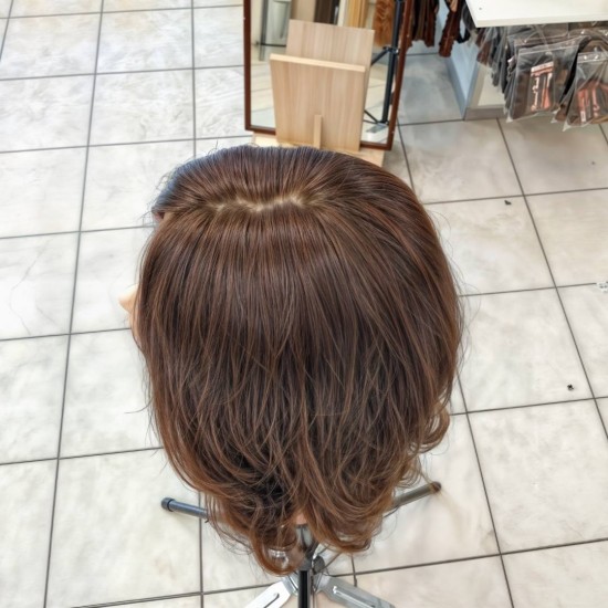 Ankara İpek Taban Deri Görünüm El İşçiliği Peruk