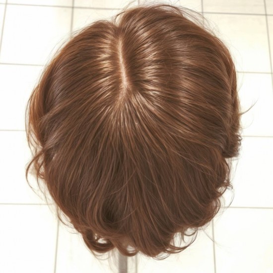 Ankara Gerçek Saç Peruk Deri Görünümlü Özel El İşçiliği-1