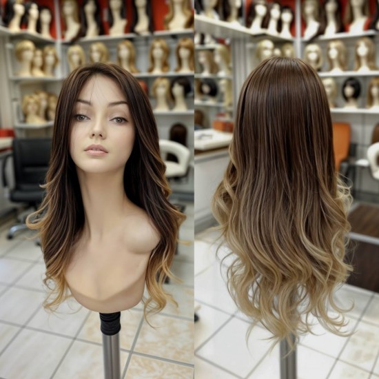 İpek Taban Peruk Ankara  Tepe Kısmı Deri Görünüm