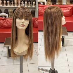 Gerçek Saç Peruk El İşçiliğiyle Doğal Peruk Tepe Kısmı Derili Kişiye Özel Peruk Ankara Peruk