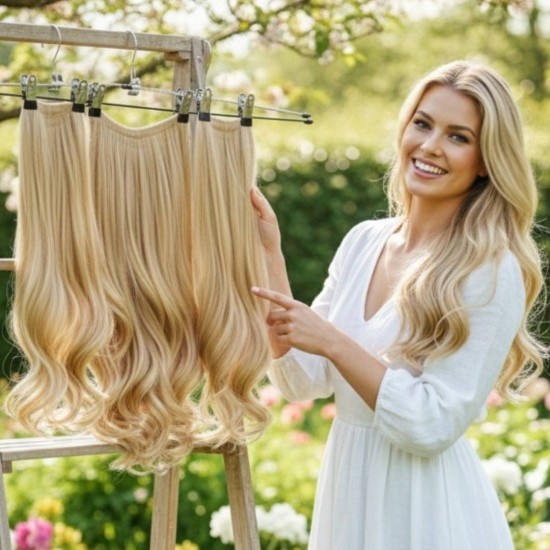 Yarımay Postiş Ankara Fiber Sentetik 3'lü Set Dore Sarı