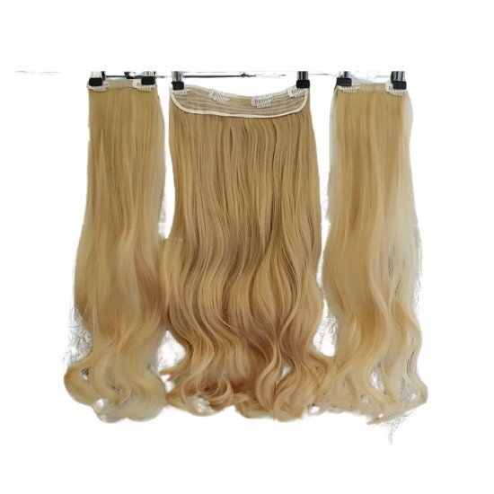 Yarımay Postiş Ankara Fiber Sentetik 3'lü Set Dore Sarı