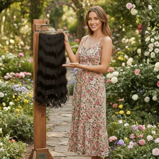  Yarımay Postiş Ankara Fiber Sentetik Siyah