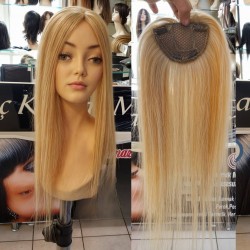 İpek Taban Tepelik Saç Gerçek Saç Doğal 