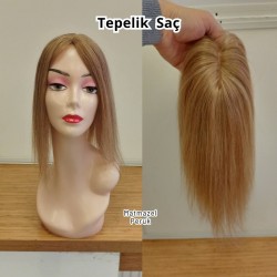 Ankara İpek Taban Tepelik Tül Tepelik Gerçek Saç