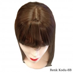 Ankara Kızılay En Ucuz Fiber Sentetik Peruk Düz Uzun Çikolata Kahve