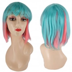 Ankara Kızılay En Ucuz Fiber Sentetik Peruk Kısa Boy Animasyon Parti Peruğu